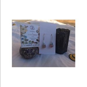 FERRO & LAZARINI GLASS MURANO EARRINGS